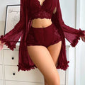 Lace Luxe 3-Piece Set Lingerie Set