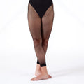 Secret Blush Mesh Foot less Leg Stocking
