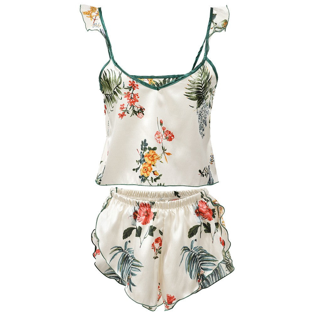Secret Blush Silky Nights Floral Camisole Set