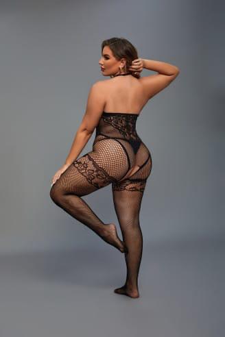 Secret Blush Lace Fantasy Bodystocking