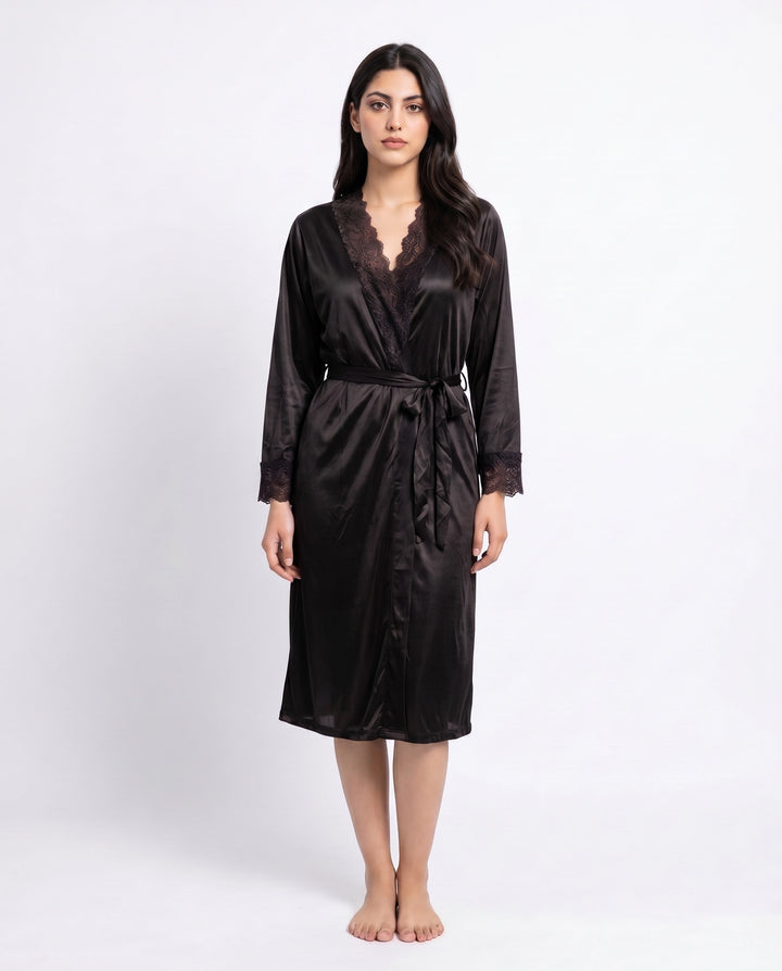 Eternal Lace-Long Gown Set