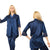Secret Blush Silk Two pieces Trouser shirt night suit with lace on sleeve