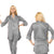 Secret Blush Silk Two pieces Trouser shirt night suit with lace on sleeve