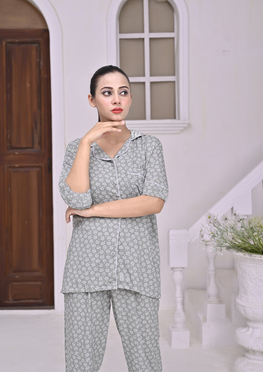 Secret Blush Linen Pajama Suit