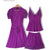 Secret Blush 3 Pieces Silk Nighty