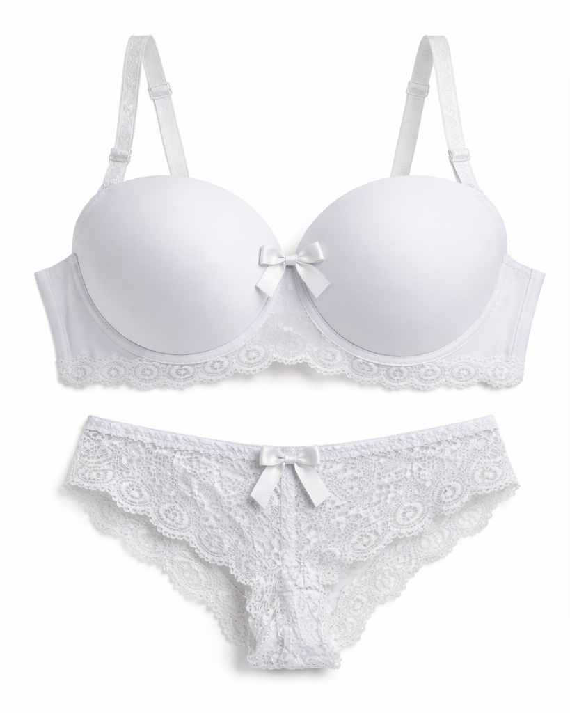 Contour Lace Bra & Cheeky Panty Set