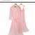Secret Blush 2 Pieces Silk Nighty