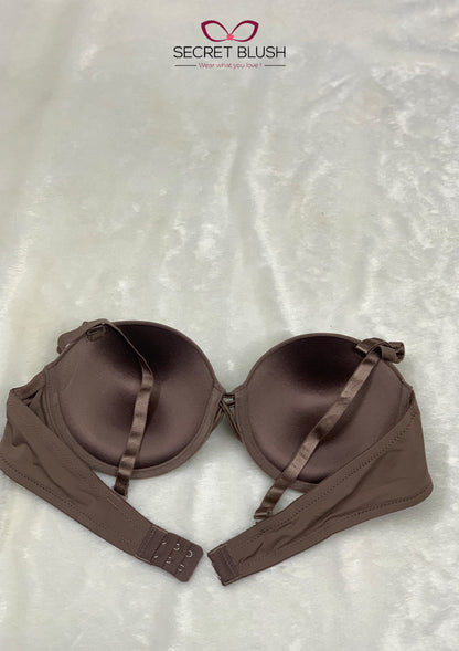 Secret Blush Cross Stitched Padded Bra