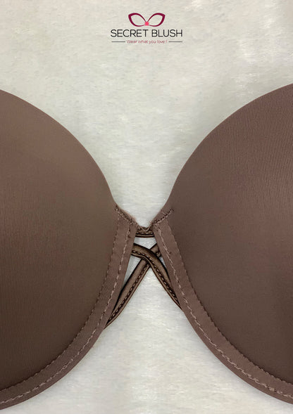 Secret Blush Cross Stitched Padded Bra