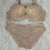 Secret Blush Patterned Padded Bra Set