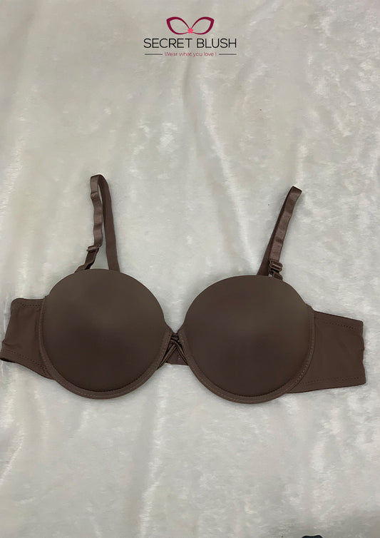 Secret Blush Cross Stitched Padded Bra