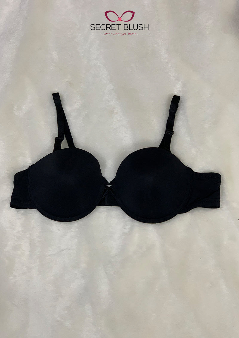 Secret Blush Cross Stitched Padded Bra
