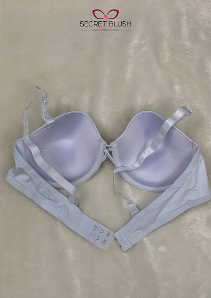 Secret Blush Cross Stitched Padded Bra